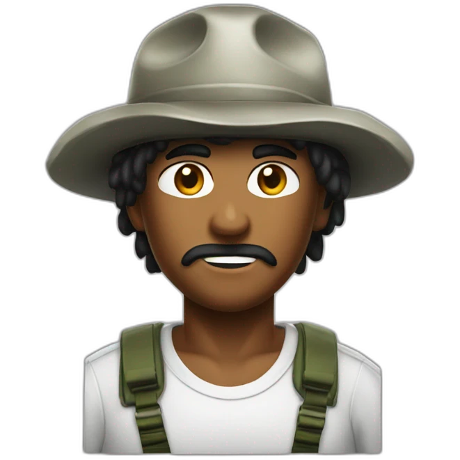 rambo in cook hat emoji