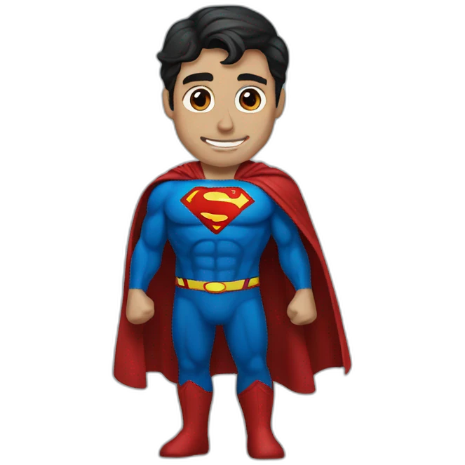 Emojis Superman  emoji