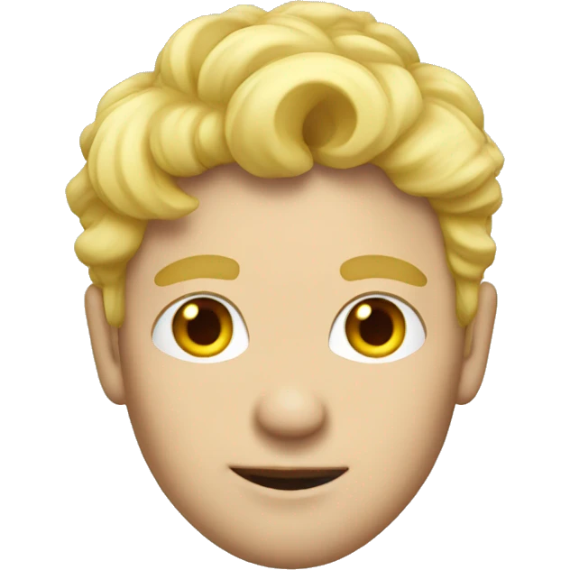 blonde man in fairy costume emoji