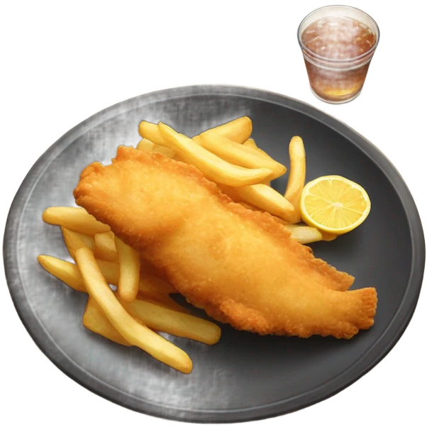 Fish and chips  emoji