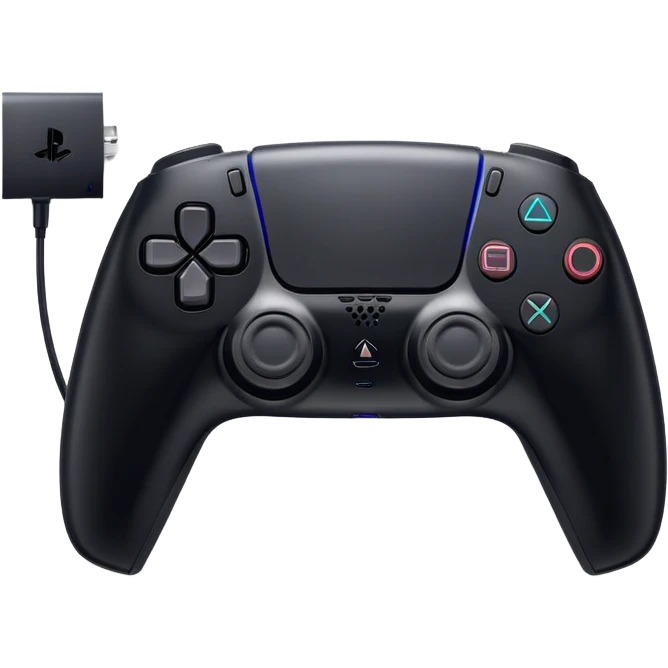 PlayStation 5 console emoji