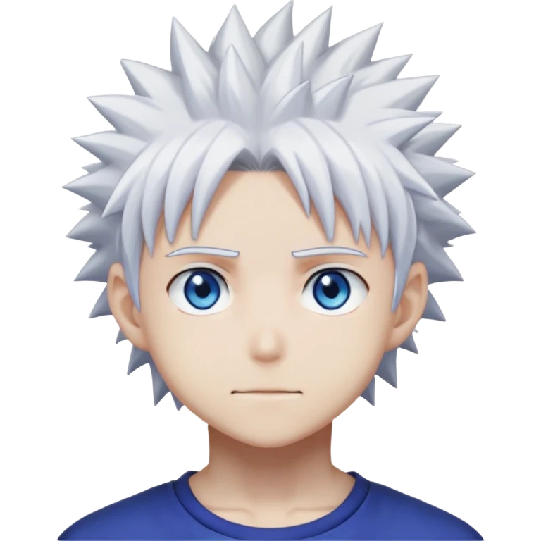Killua from hunter x hunter emoji