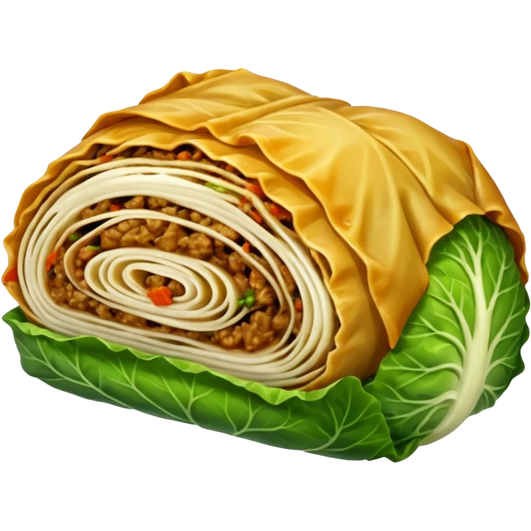 Cabbage roll emoji