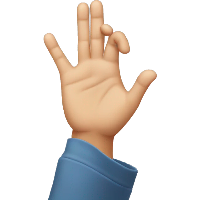 Hand on head  emoji