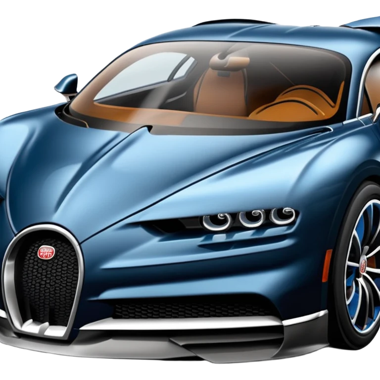 Bugatti Chiron best view  emoji