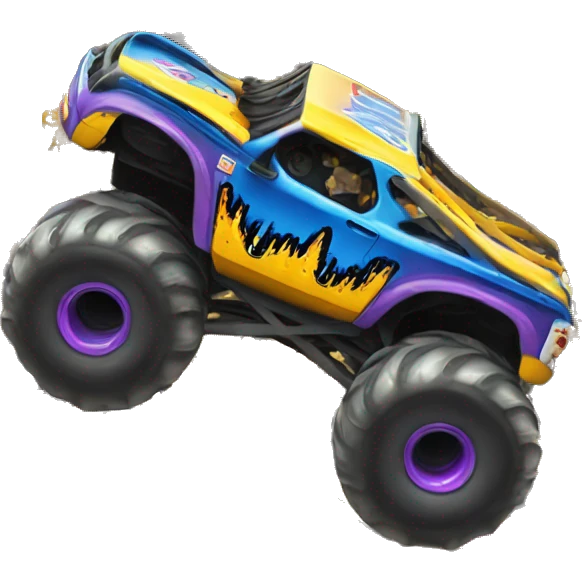 Monster jam emoji