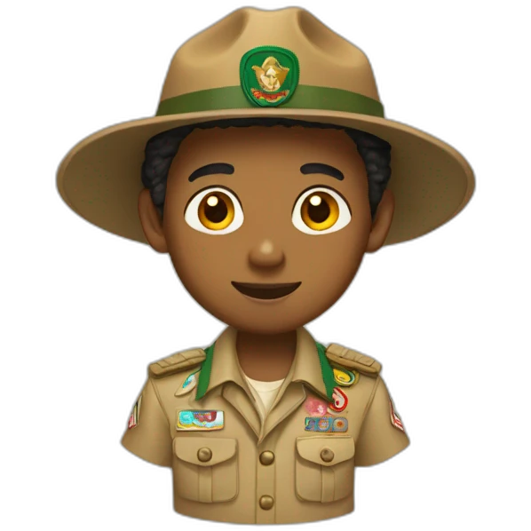 madagascar boy scout emoji