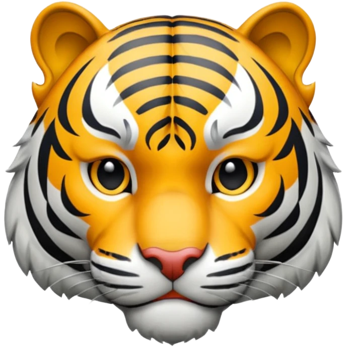 Tigre gris  emoji