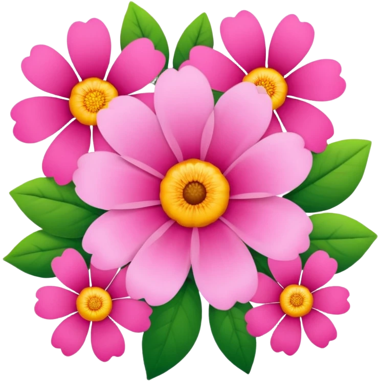 Pink flower boutique  emoji