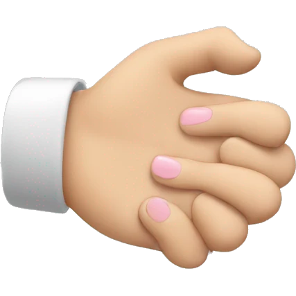 Pinky promise emoji