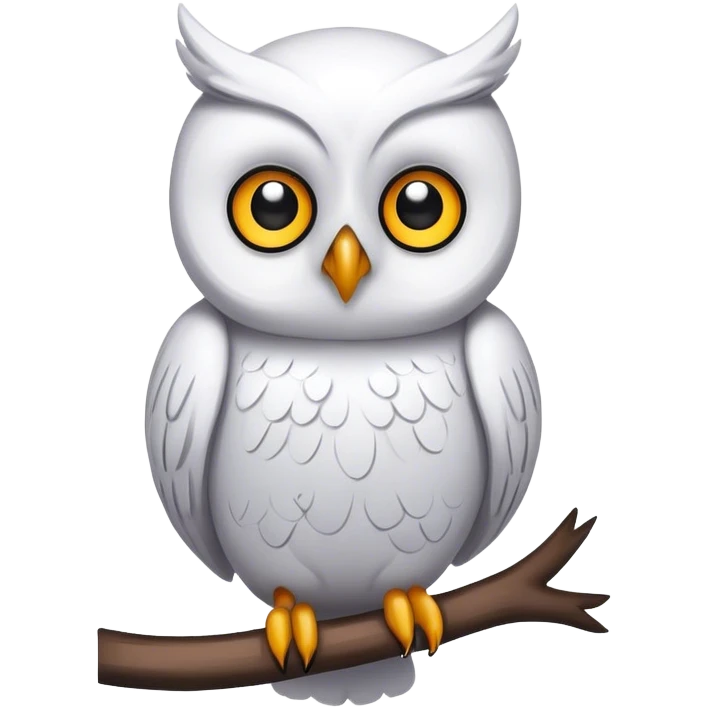 White owl emoji