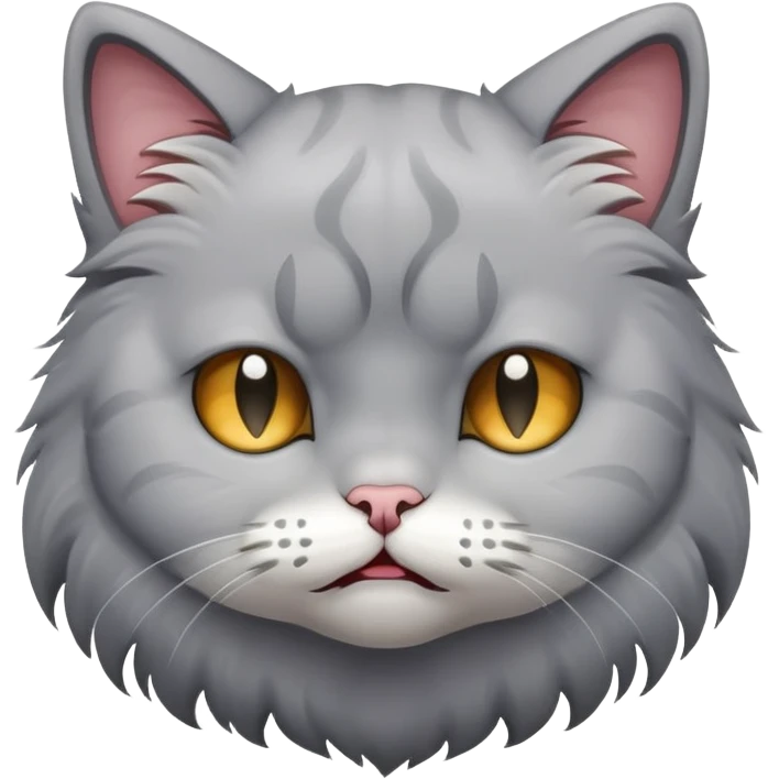 Gato llorón  emoji