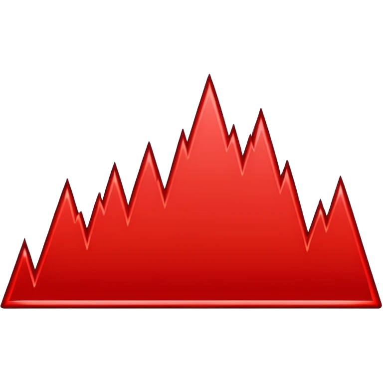 the economy line is falling down emoji