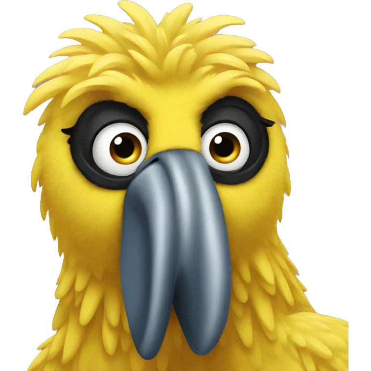 big bird emoji
