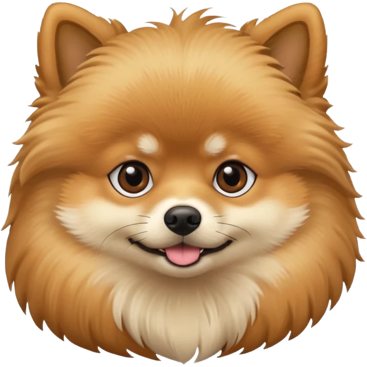 pomeranian dog mixed emoji