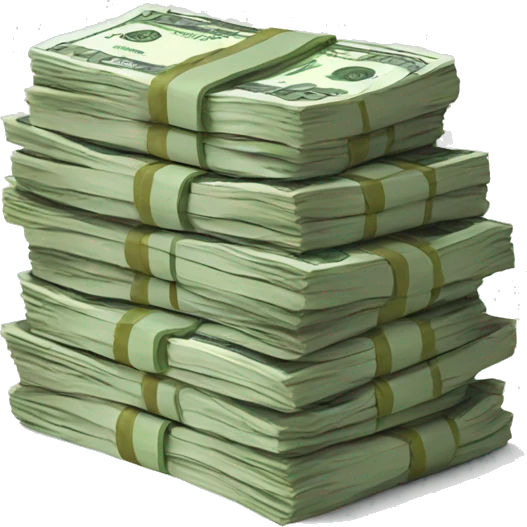 Money stack euro emoji