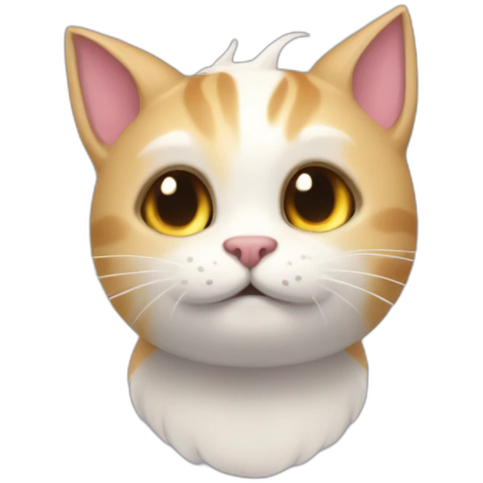 Gato unicornio emoji