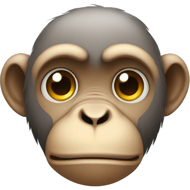 sad monkey head emoji