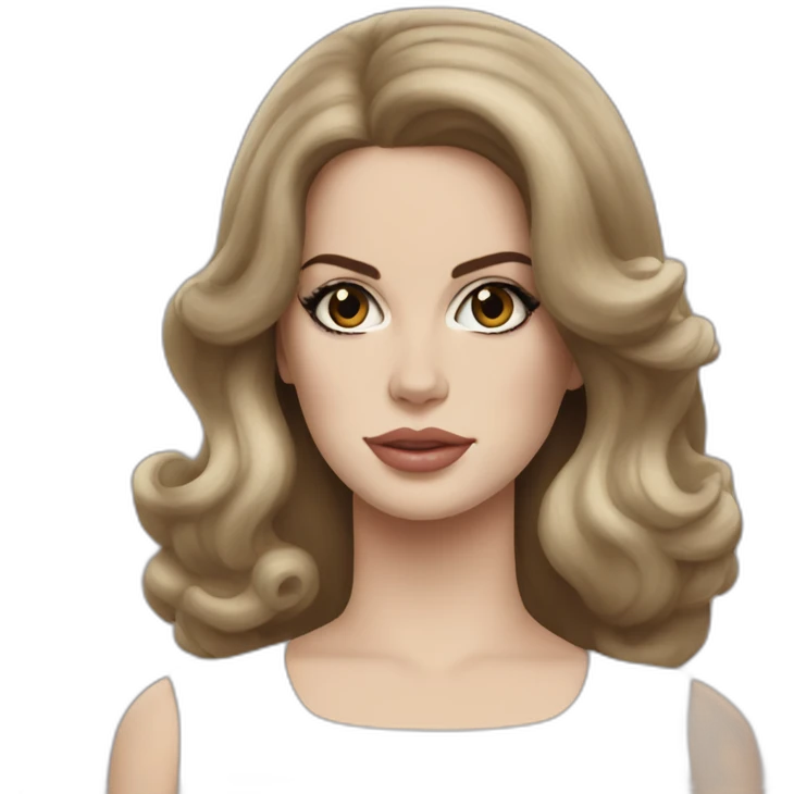 Lana del Rey singer emoji