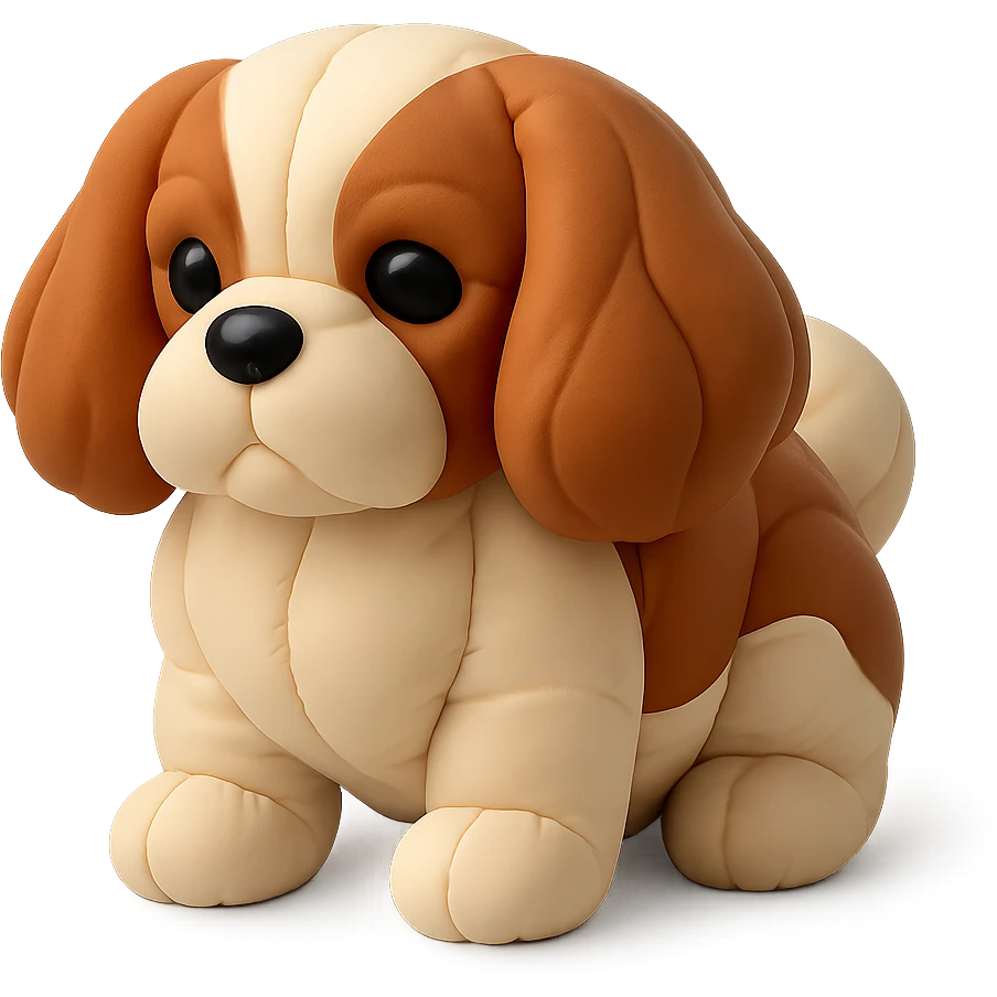 Cavalier King Charles Spaniel dog emoji