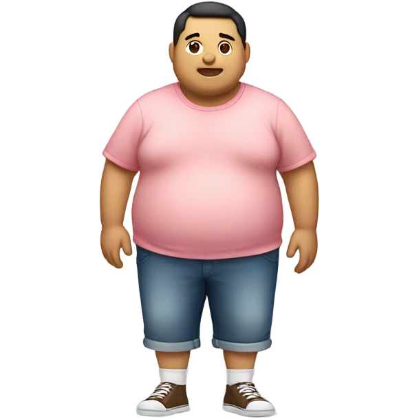 Fat guy  emoji