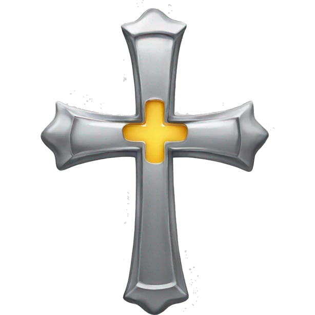 Silver Cross  emoji