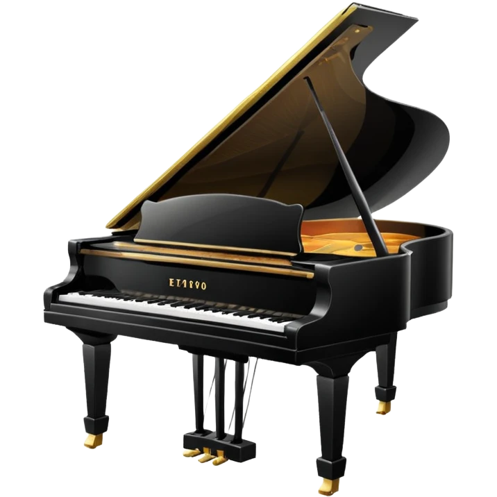grand piano emoji