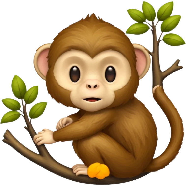 Fisher monkey emoji