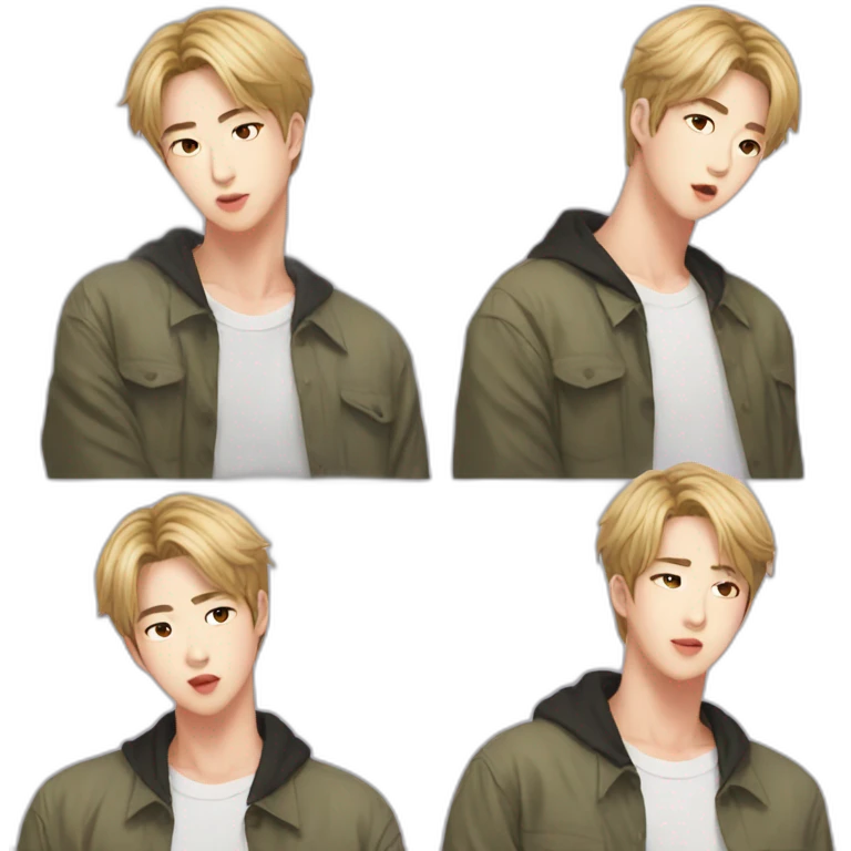 Kim seokjin emoji