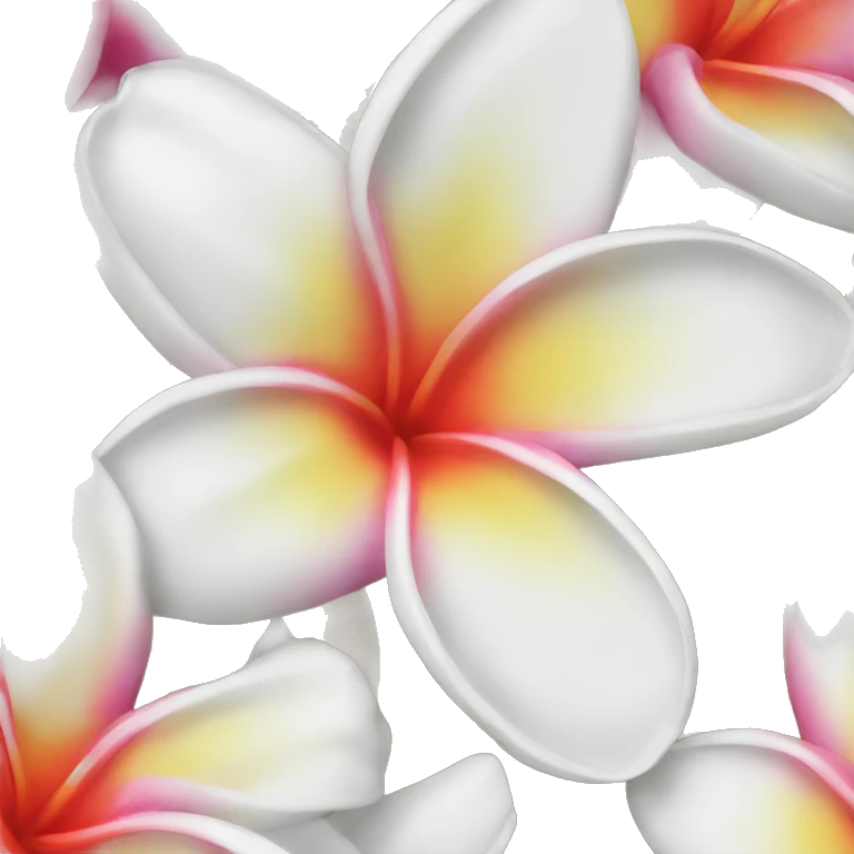plumeria  emoji