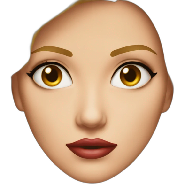 charleze theron serious real emoji