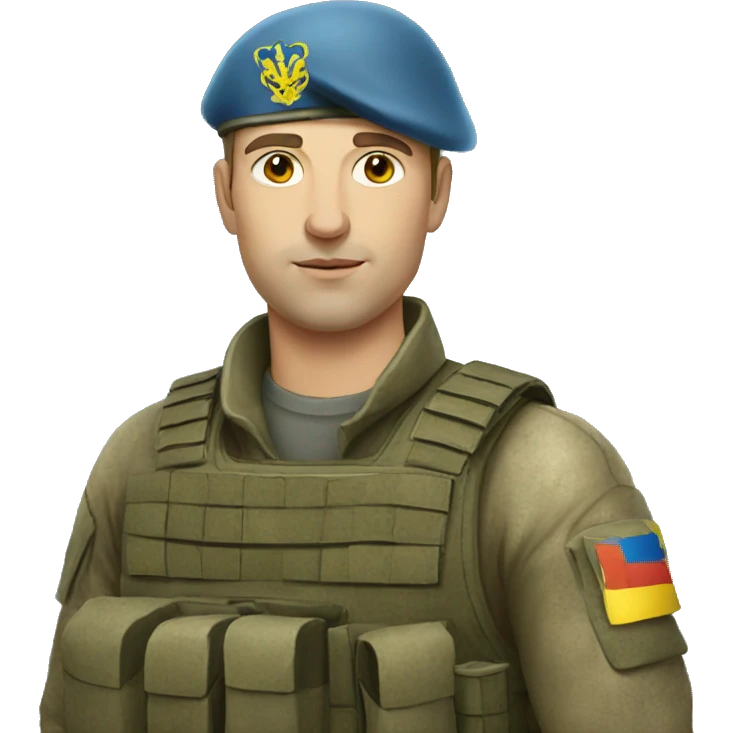 Ukrainian Soldier emoji