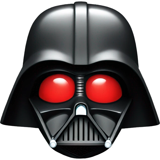 Darth Vader red emoji