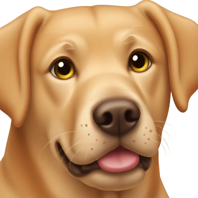 Ginger Labrador  emoji