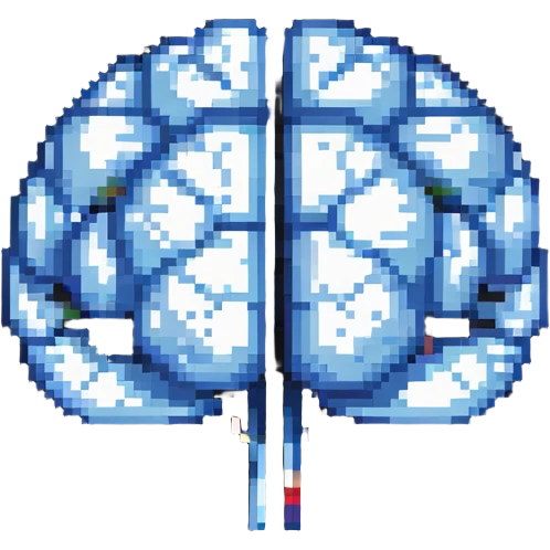 colorful brain emoji