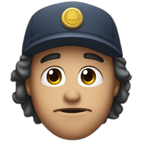 salute emoji with a single tear emoji