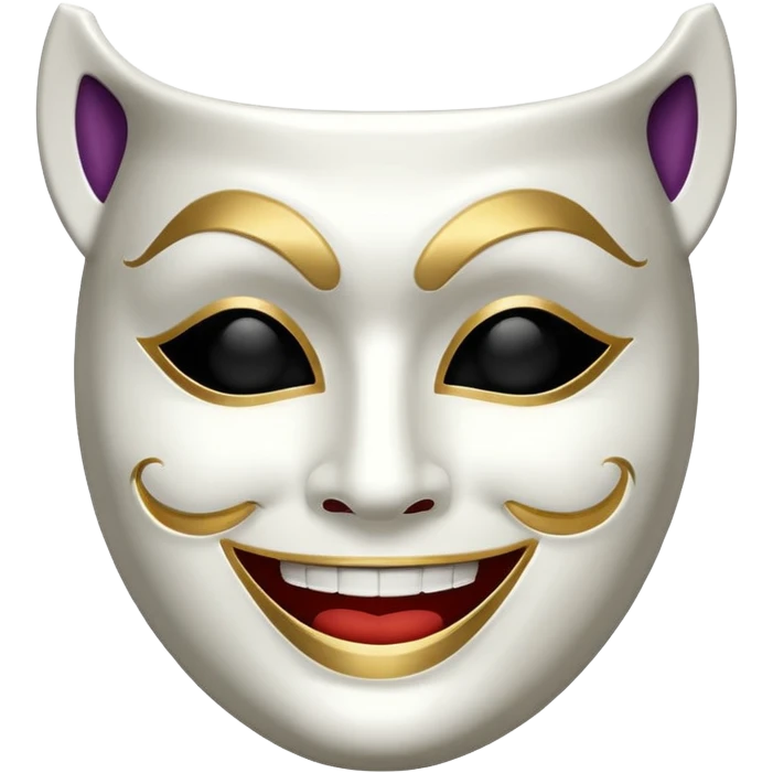 theater mask emoji