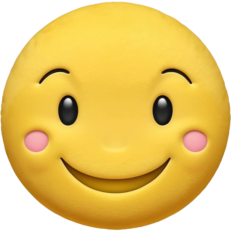 cozy smiley face emoji