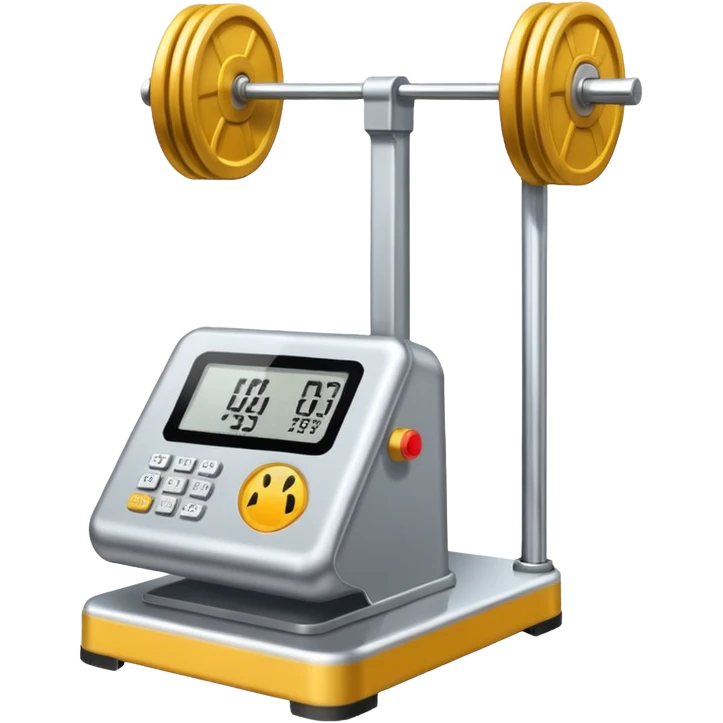 aparelhos academia peso emoji