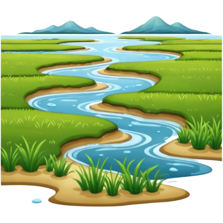 tidal sea salt marsh emoji