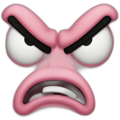 patrick star angry emoji