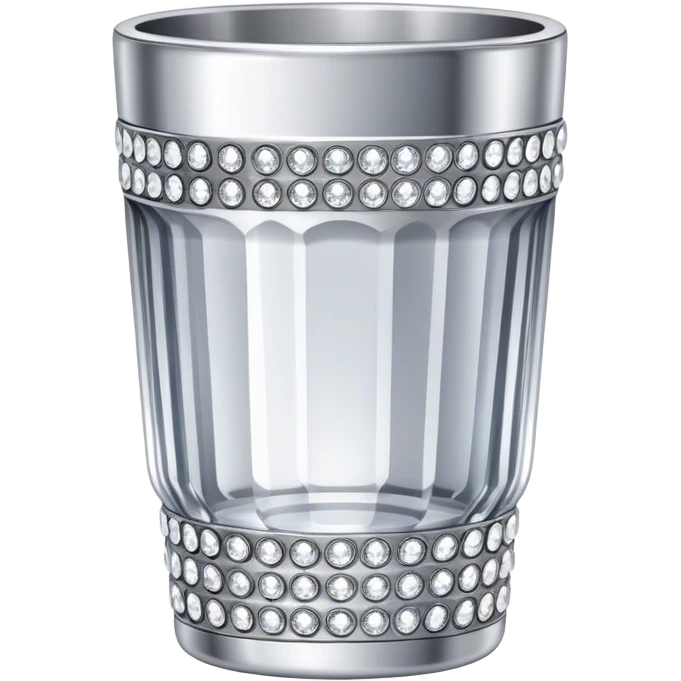 Rhinestone Stanley tumbler cup emoji