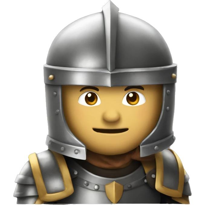 a knight emoji