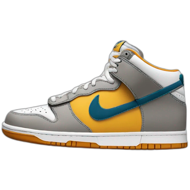 Nike air rubber dunk emoji