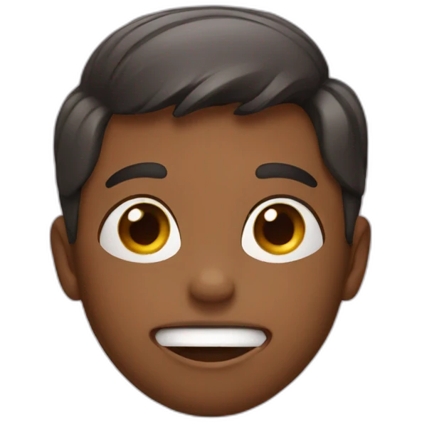 boy shows tongue emoji