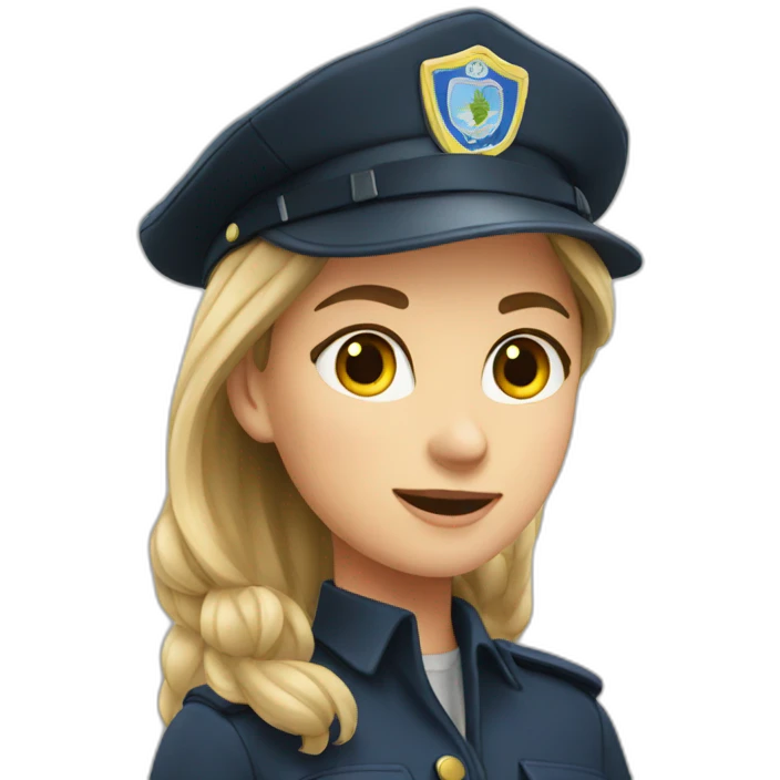 Girl at garda emoji