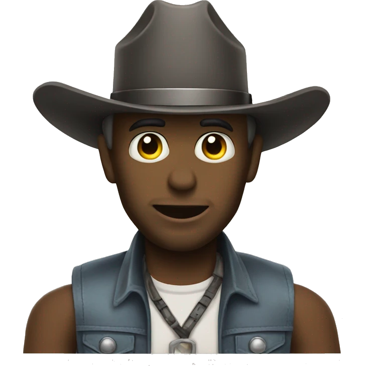 robot human cowboy emoji