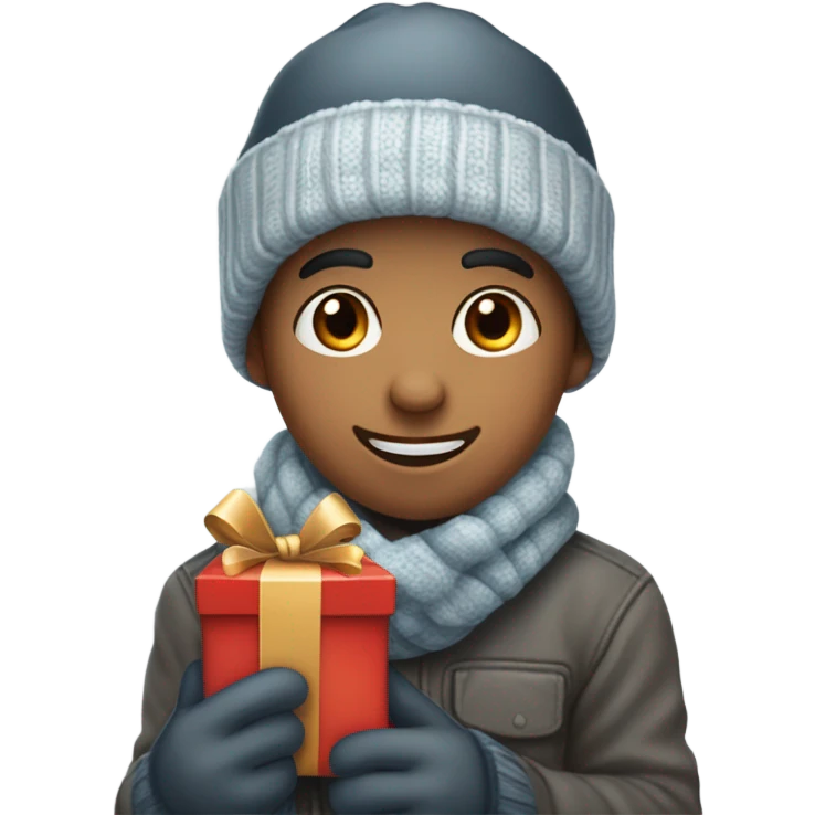 A Christmas story boy emoji