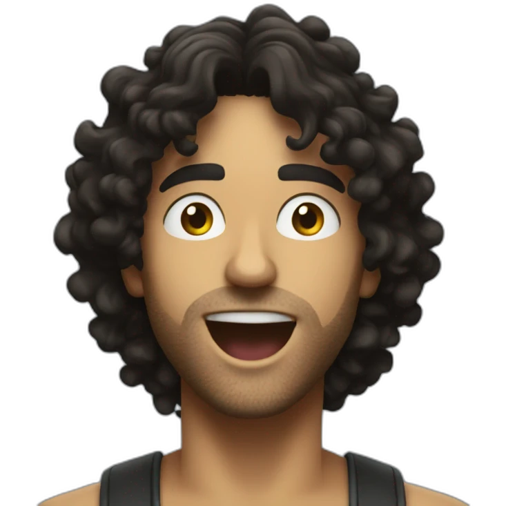 Danny Avidan singing emoji