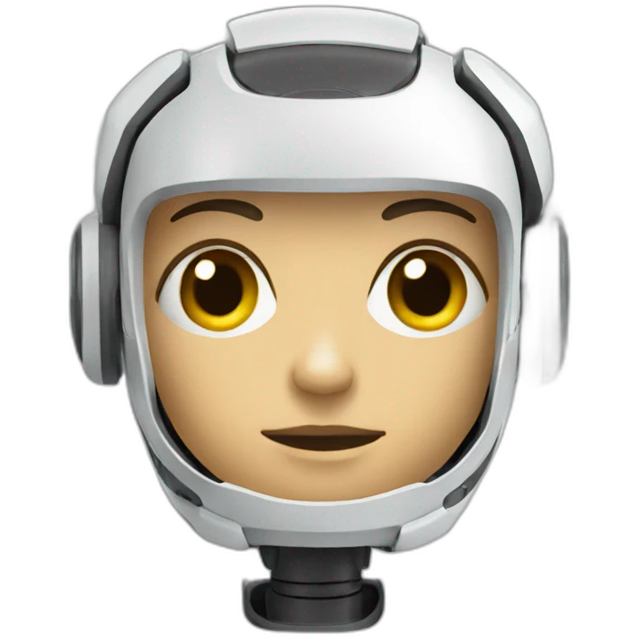 Artificial intelligence bot emoji